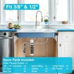 WINGSOL Under Sink Water Filter with Faucet