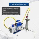 Stainless Steel Vacuum Chamber with Gauge & Tripod