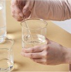 6PCS Round Glass Stirring Rod Set - 15.8" to 6