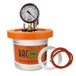 BACOENG 1.2 QT Stainless Steel Vacuum Chamber Kit