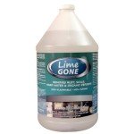 Lime-Gone Remover for Hard Water Stains - 128 oz