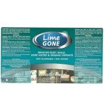 Lime-Gone Remover for Hard Water Stains - 128 oz