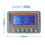 4-Channel Digital K-Type Thermocouple Thermometer with Data Logger