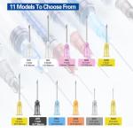 100 Pcs 18Ga 1 Inch Sterile Luer Lock Needles