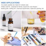 100 PCS 3ML Disposable Dropper Pipettes for Labs