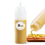Precision Squeeze Bottle for Sauces and Condiments