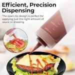 Precision Squeeze Bottle for Sauces and Condiments