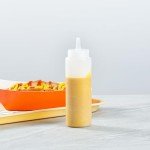 Precision Squeeze Bottle for Sauces and Condiments