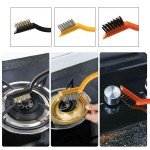 12Pcs Hard Bristle Crevice Cleaning Brush Set