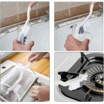 12Pcs Hard Bristle Crevice Cleaning Brush Set