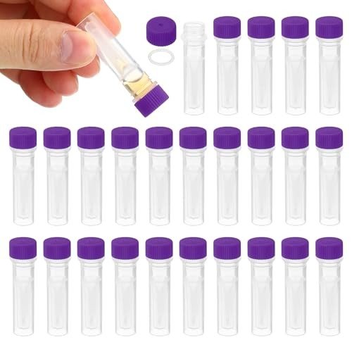 PATIKIL 0.5ml Cryogenic Vials - 200 Pack