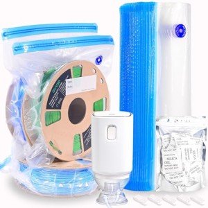 66pcs Filament Storage Bags Kit with Desiccants