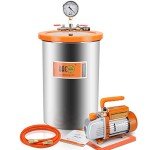 5 Gallon Stainless Steel Vacuum Chamber Kit