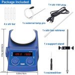 Digital Magnetic Stirrer Hot Plate with Temp Probe