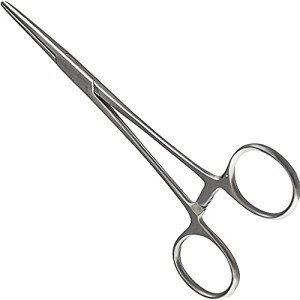 XTRM CRAFT 6.25" Straight Stainless Steel Hemostat