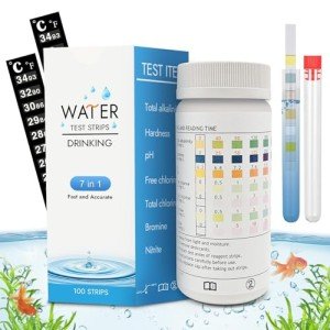 100pcs 7-in-1 Aquarium & Water Test Strips