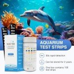 100pcs 7-in-1 Aquarium & Water Test Strips