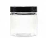 Clear Plastic Vials, 8 oz, Pack of 16