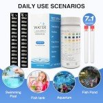 100pcs 7-in-1 Aquarium & Water Test Strips