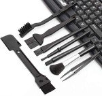 Portable Anti-Static Nylon Brush Set - 8 Pack