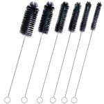 6-Piece Straw Cleaner Brush Set for Bottles