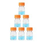 100ml Borosilicate Glass Media Storage Bottles (6 Pack)