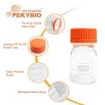 100ml Borosilicate Glass Media Storage Bottles (6 Pack)