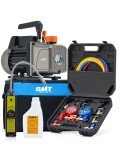 Orion Motor Tech AC Vacuum Pump and Gauge Kit