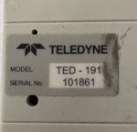 Teledyne TED 191 Oxygen Monitor for Labs