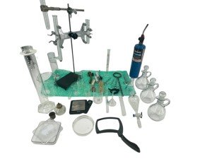Chemistry Lab Glassware Set for Science Experiments