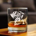 Black Lab Whiskey Rocks Glass - Fun Gift Tumbler