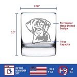 Black Lab Whiskey Rocks Glass - Fun Gift Tumbler