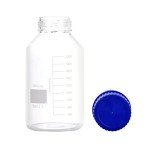 2000ml Borosilicate Glass Round Lab Storage Bottle