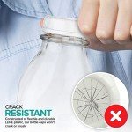 Milk Bottle Replacement Caps - 24 Pack