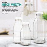 Milk Bottle Replacement Caps - 24 Pack