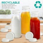 Milk Bottle Replacement Caps - 24 Pack