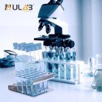 ULAB Stainless Steel Z-Shaped Test Tube Racks - 2 Pack