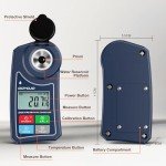 Digital Brix Refractometer Meter for Liquid Testing