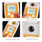 High Precision Digital Brix Refractometer for Beverages