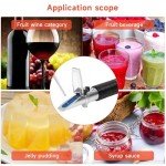 QUMOX Brix Refractometer with ATC for Honey & Syrup