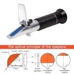 QUMOX Brix Refractometer with ATC for Honey & Syrup