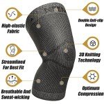 Lightweight Knee Compression Sleeve for Pain Relief