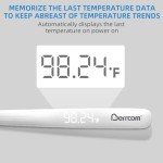 Berrcom Rechargeable Digital Thermometer with Fever Alarm