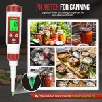 Digital pH Meter for Food and Fermentation Testing