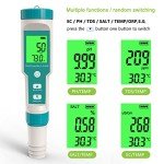7-in-1 High Accuracy pH and Water Quality Meter