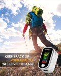 Fingertip Pulse Oximeter with Heart Rate Monitor
