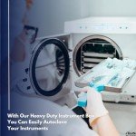 Stainless Steel Lab Instrument Storage Box with Lid