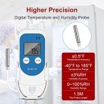 Aprvtio TE-03 High Precision Temperature Humidity Logger