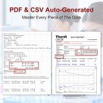 Aprvtio TE-03 High Precision Temperature Humidity Logger