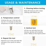 GELTTULU Stainless Steel Viscosity Flow Cup Set